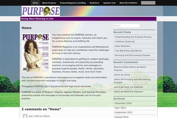 Xin Magazine theme site design template sample
