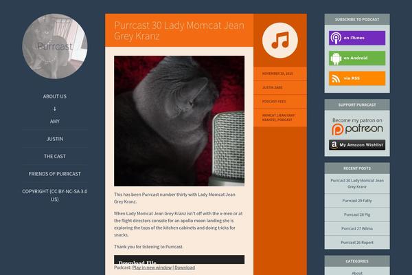 Flounder theme site design template sample
