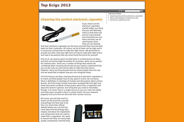 SEO Basics theme site design template sample