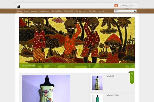 pusat-batik.com site used Indostore4-1client