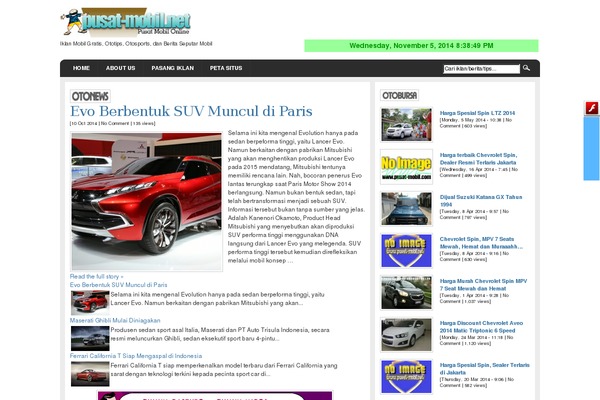 Magazine Plus theme site design template sample