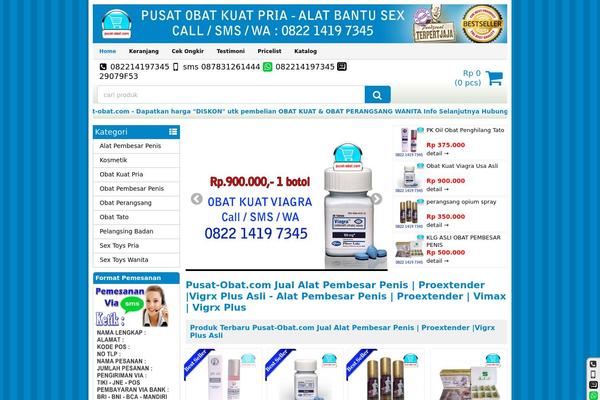 WP-Grosir theme site design template sample