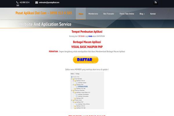 pusataplikasi.com site used Spacious