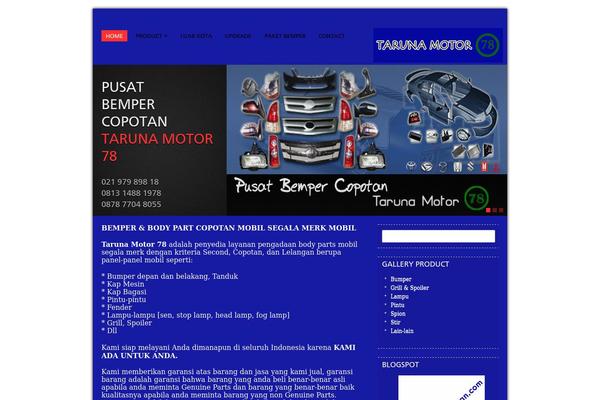 Humble theme site design template sample