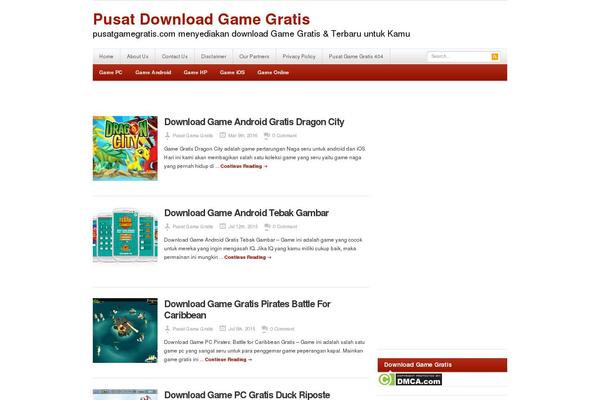 Resizable theme site design template sample