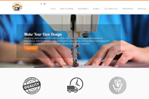 pusatkaosbandung.com site used Simentor