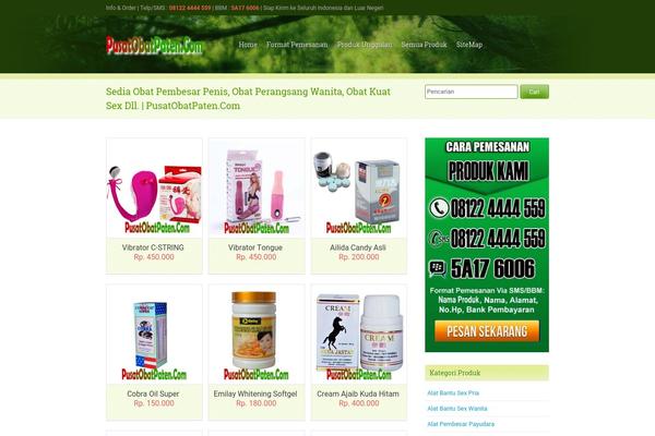 Bakool theme site design template sample