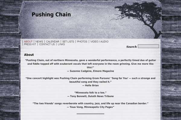 Rustic theme site design template sample