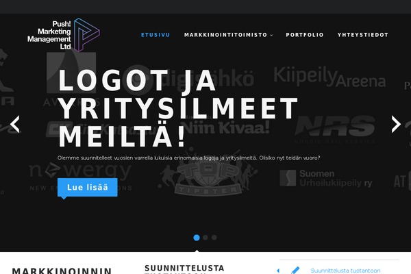 Fuse theme site design template sample