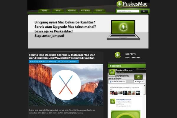 puskesmac.com site used Blue-black
