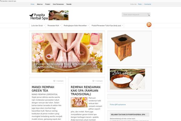 Fresh News theme site design template sample