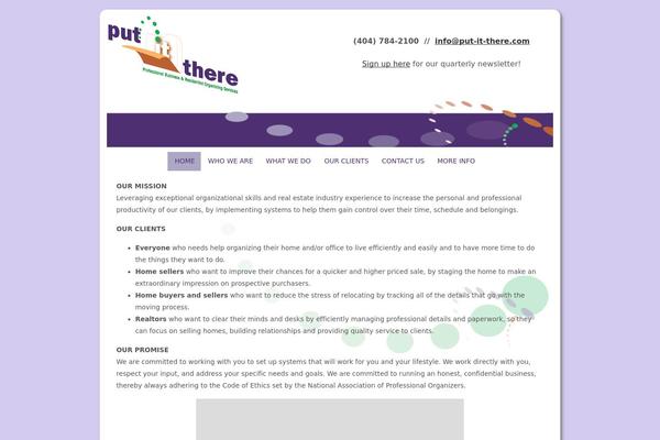 Headway theme site design template sample