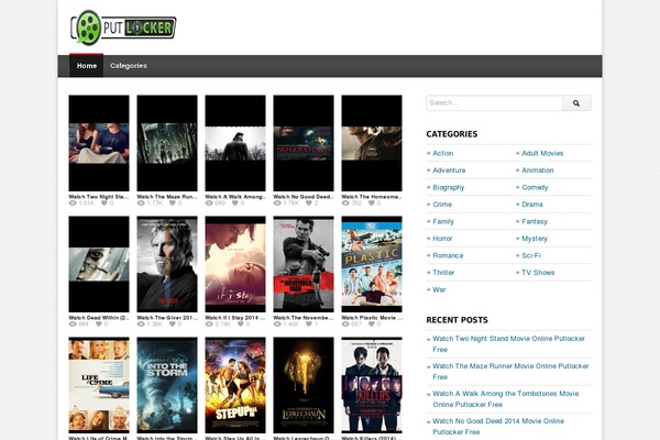 putlocker WordPress theme, websites list used putlocker theme putlocker theme websites examples