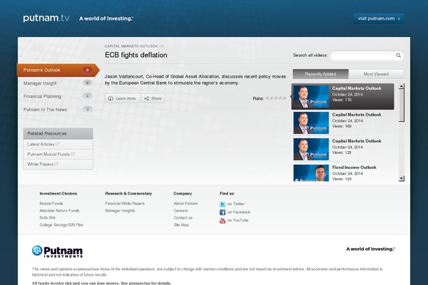 putnam.tv site used Tv