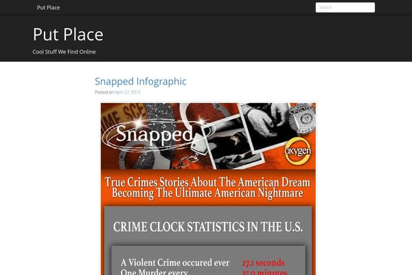 Flint theme site design template sample