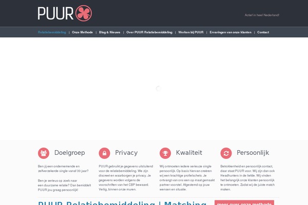 Pinpoint theme site design template sample