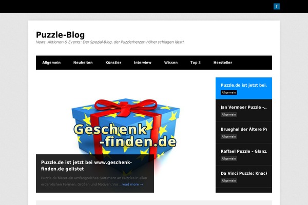 Bloggit theme site design template sample