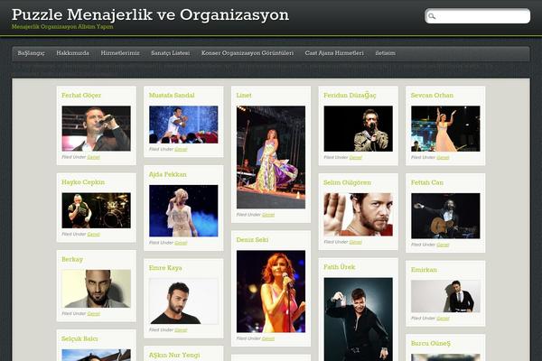 Lightly theme site design template sample
