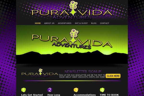 Concept theme site design template sample