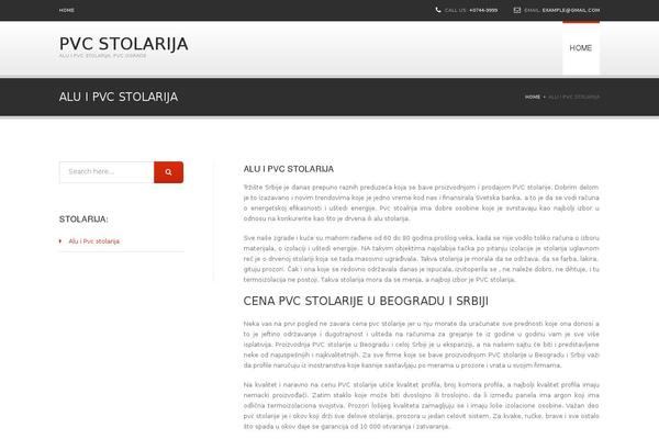Fortune theme site design template sample