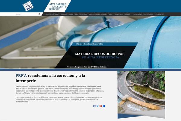 Site using Easy WordPress Parallax Slider plugin