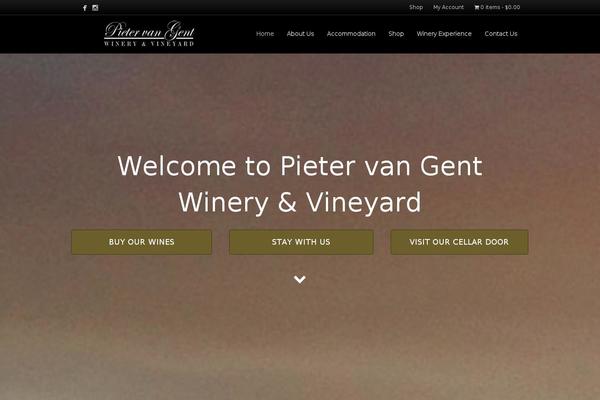 pvgwinery.com site used Proweb-theme-child