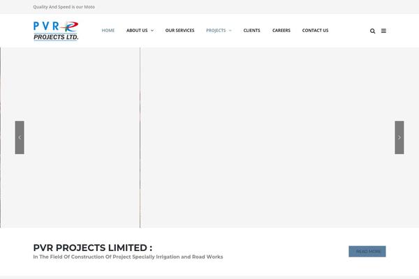 TheBuilt theme site design template sample