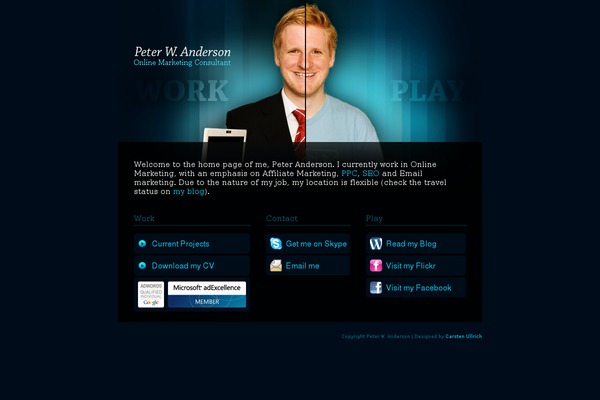 Crisp theme site design template sample