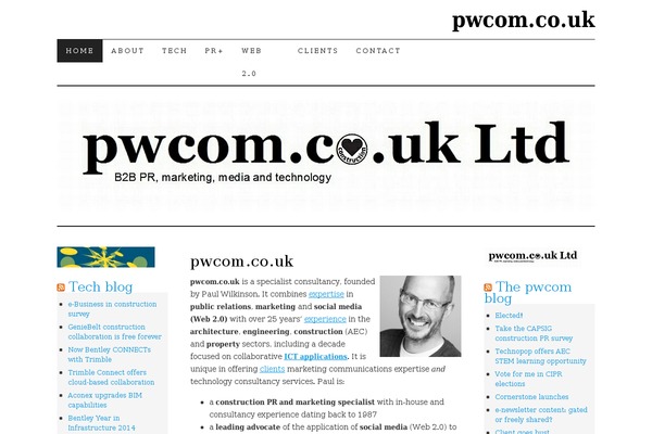 Pilcrow theme site design template sample