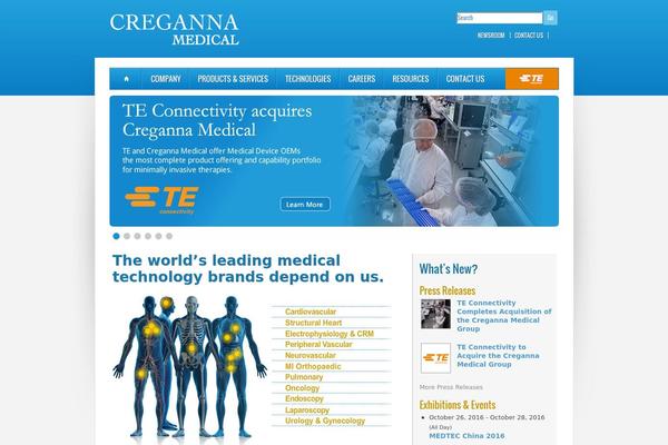Precision theme site design template sample