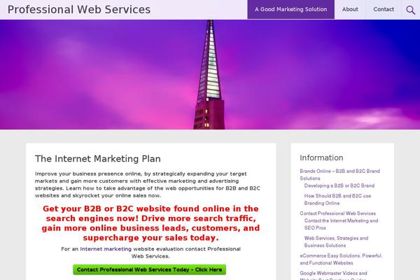 Site using Site Table of Contents plugin