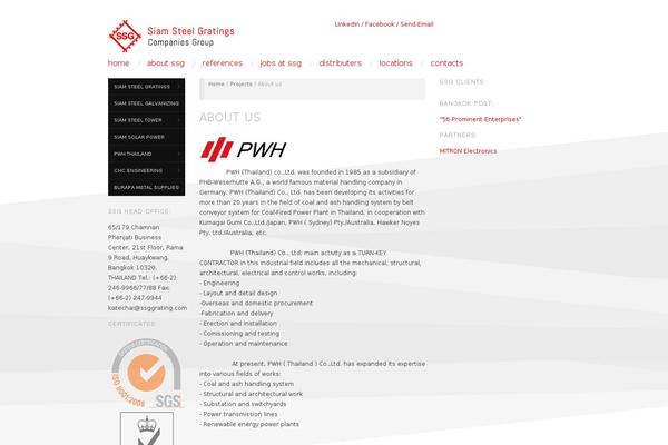 Oxygen theme site design template sample