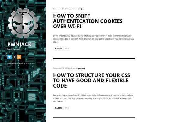 Principles theme site design template sample