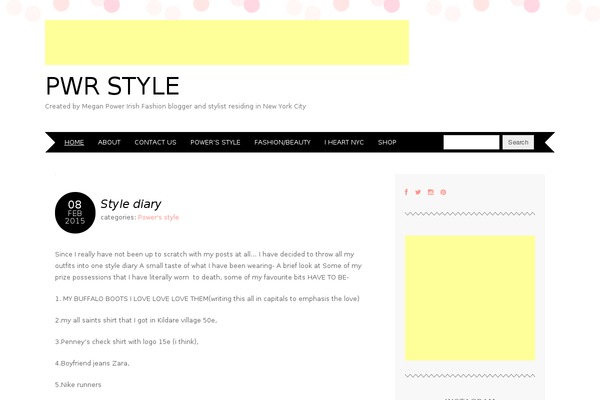 Adelle theme site design template sample