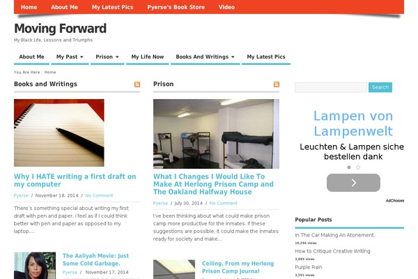 MesoColumn theme site design template sample