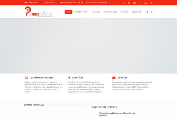 Smartbox-installable theme site design template sample
