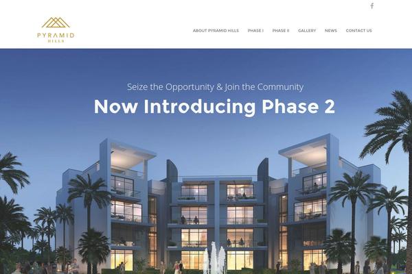 Pyramid theme site design template sample