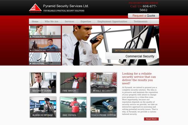 pyramidsecurity.ca site used Pyramid