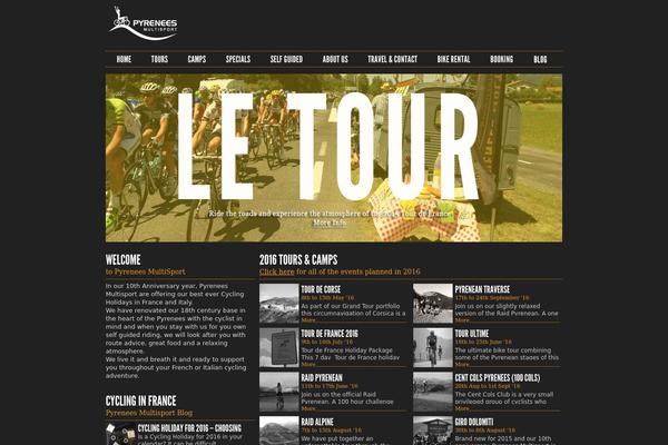 Site using WordPress Content Slide plugin
