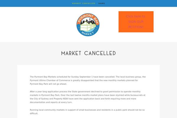 pyrmontgrowersmarket.com.au site used Pyrmontgrowersmarket