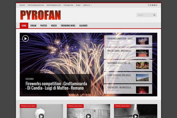 Vipress theme site design template sample