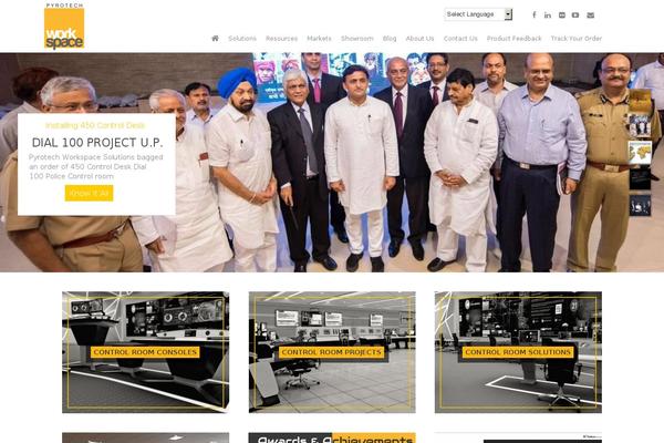 Ratio theme site design template sample