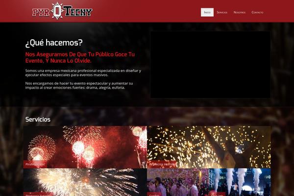 Roots theme site design template sample