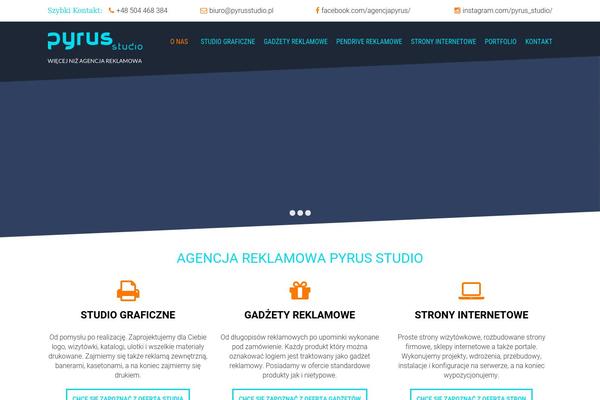 pyrusstudio.pl site used Pyrus-studio