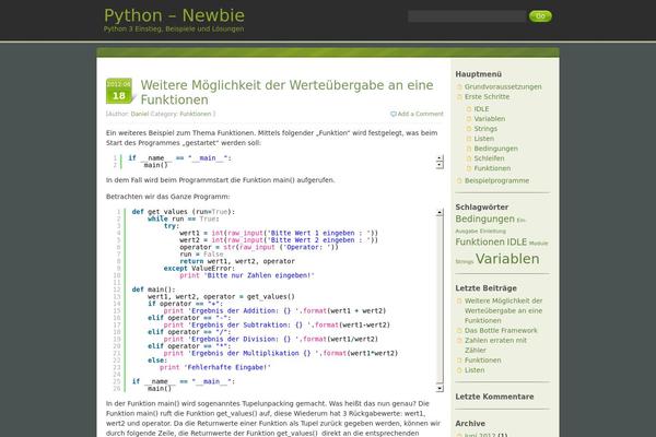 Site using Auto SyntaxHighlighter plugin
