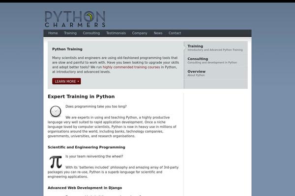 The Station theme site design template sample