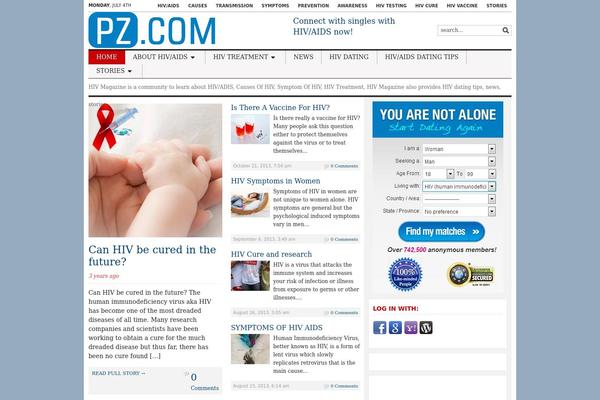 Tribune theme site design template sample