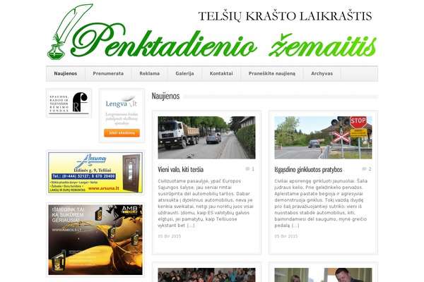 Bangkok Press theme site design template sample