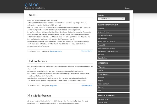 q-blog.org site used Elegantwriting