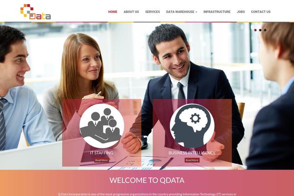 q-datainc.com site used Modernize 2.09